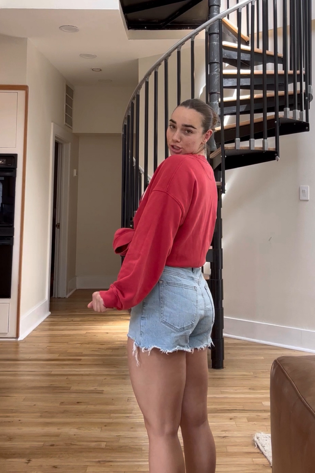 20% off abercrombie shorts! 

my size: 27 curve love 
linen shorts: S 
linen skort: S 