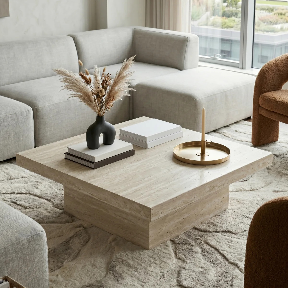 Caomhan Block Coffee Table | Wayfair North America
