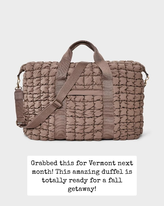 This bag from target is perfect for fall! 

 #LTKSeasonal #LTKOver40 #LTKTravel