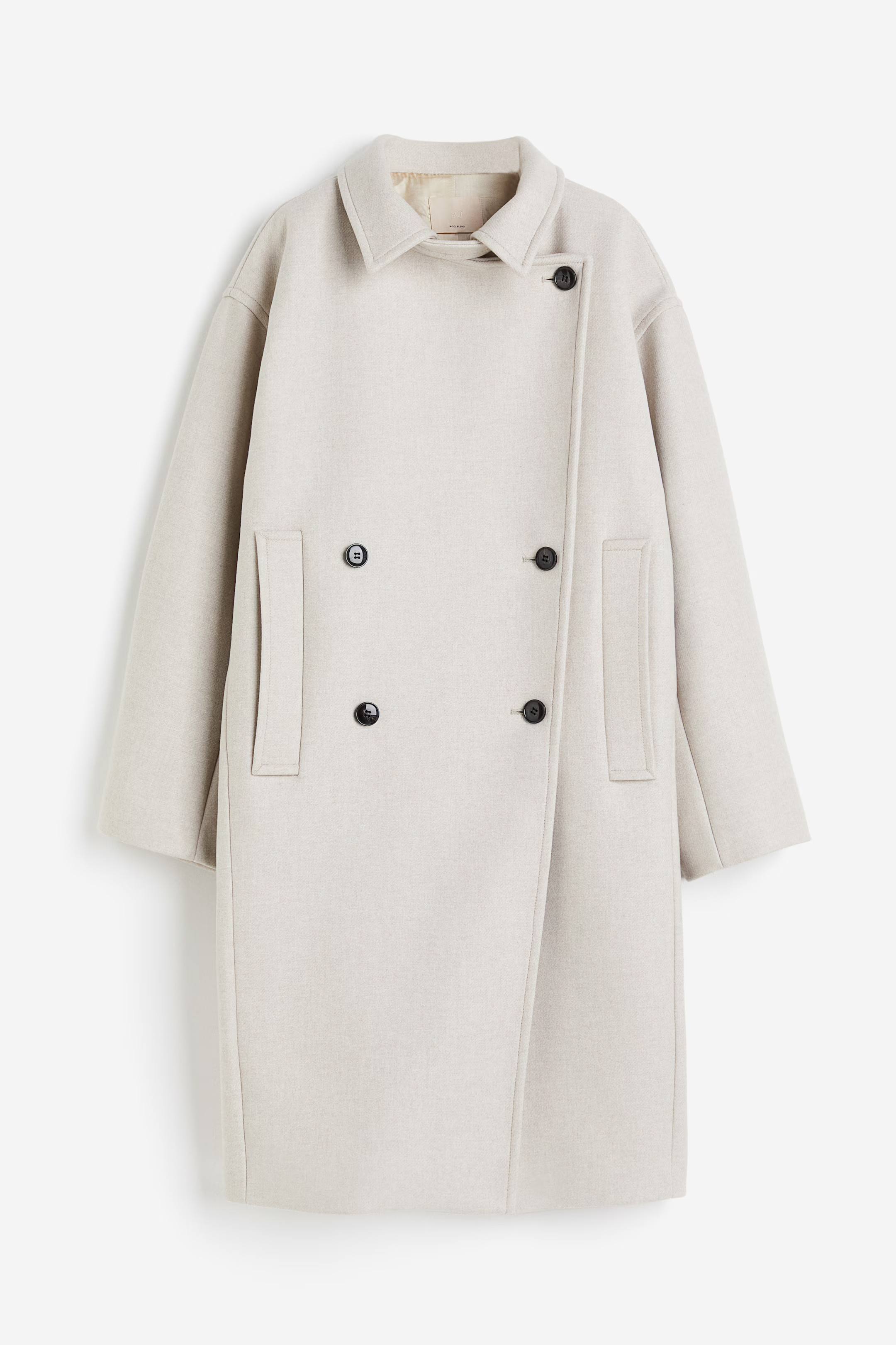 Manteau en laine mélangée | H&M (FR, IT, ES, PT, BE)
