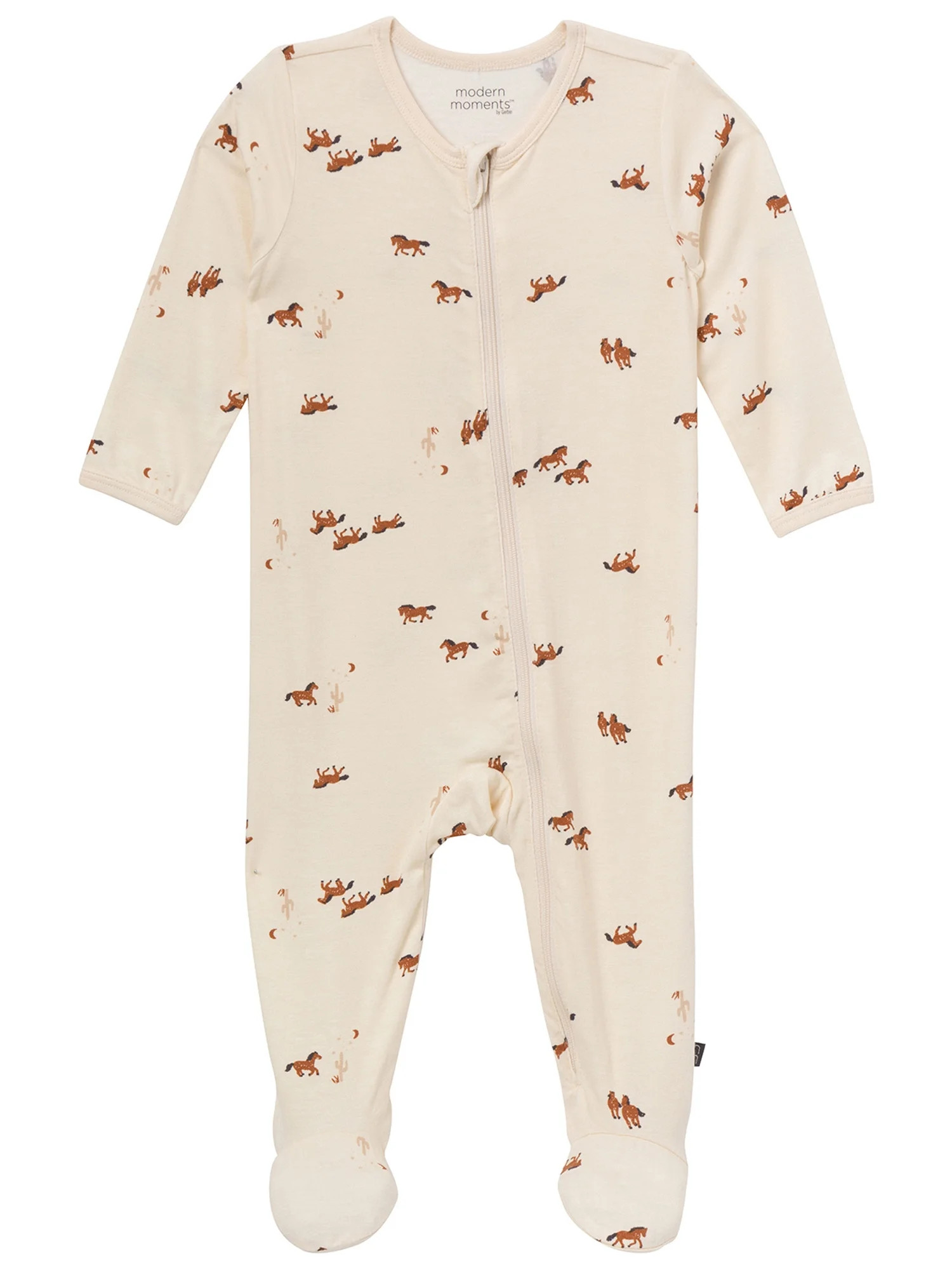 Modern Moments by Gerber Gender Neutral Super Soft Viscose Sleep 'N Play, Sizes Newborn - 6/9 Mon... | Walmart (US)
