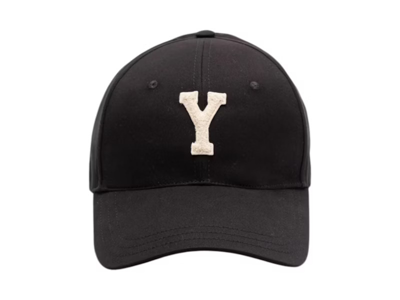 Men's Saint Laurent Cotton 6P C Hat Cap in Black/Ivory | StockX