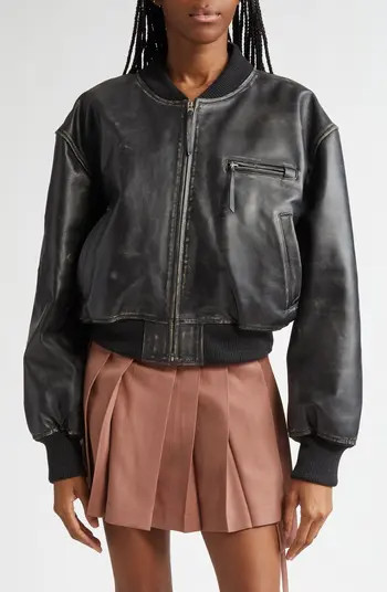 Leather Bomber Jacket | Nordstrom