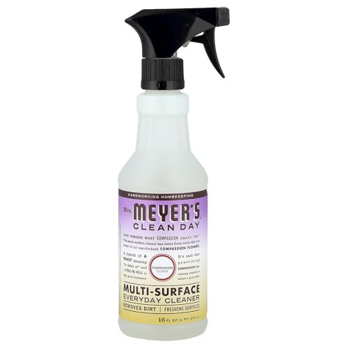 MRS. MEYER'S CLEAN DAY Multi-Surface Everyday Cleaner, Compassion Flower Scent, 16 Ounce Bottle | Amazon (US)