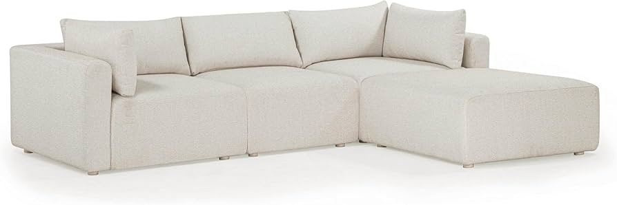 Tov Furniture Hangover Cream Outdoor Modular Sectional | Amazon (US)