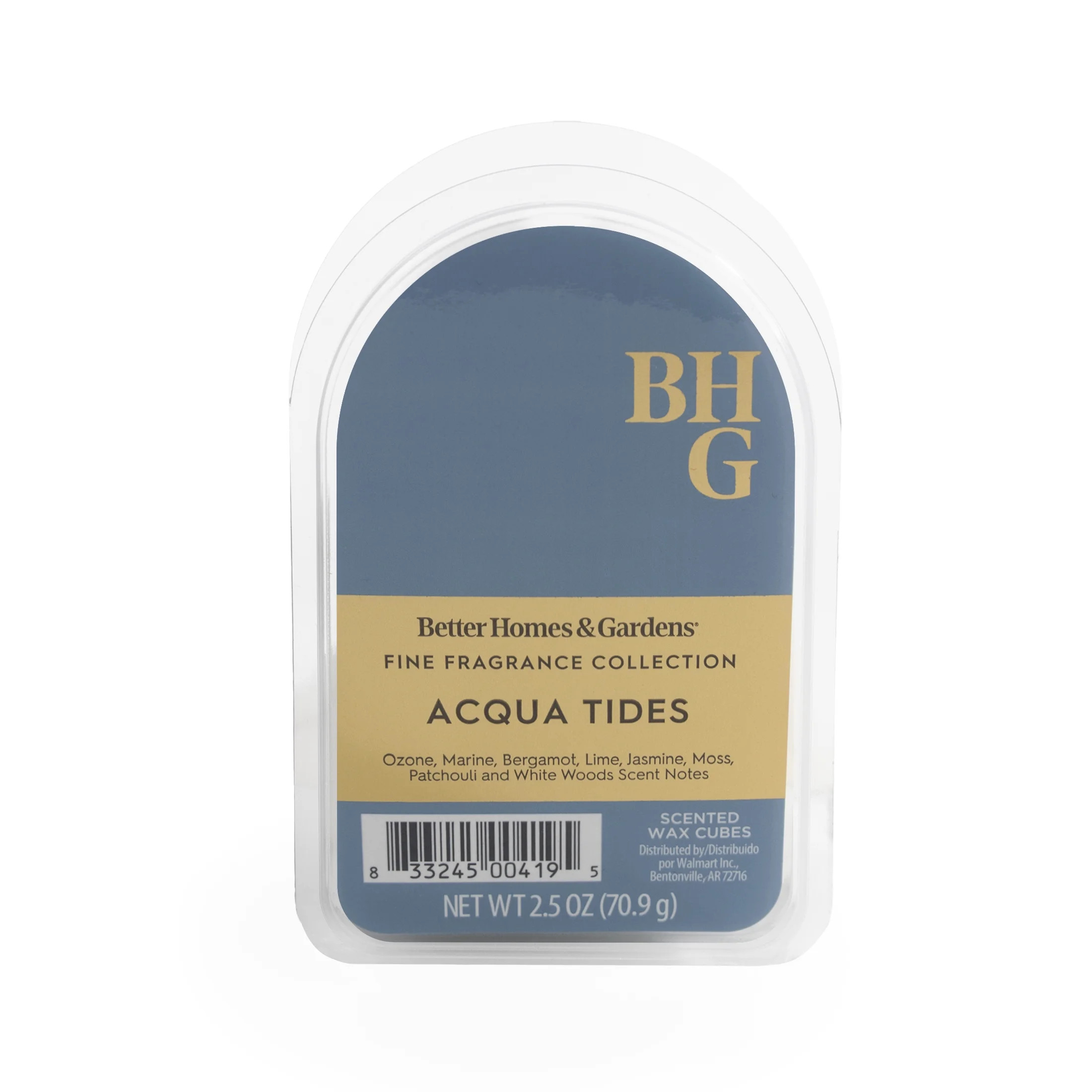 BHG Luxury Fragrance, Acqua Tides Scented Wax Melts, 2.5oz | Walmart (US)