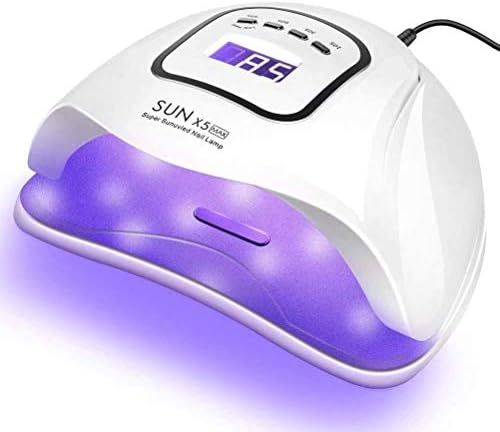 UV Gel Nail Lamp,150W UV Nail Dryer LED Light for Gel Polish-4 Timers Professional Nail Art Acces... | Amazon (US)