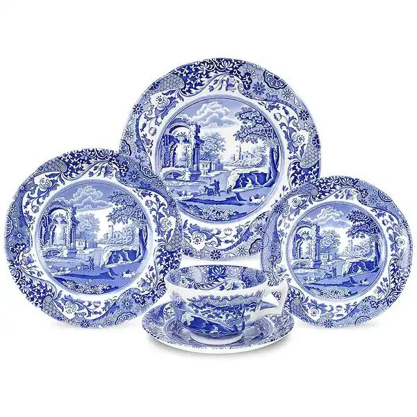 Spode Blue Italian 5 piece Place Setting | Bed Bath & Beyond