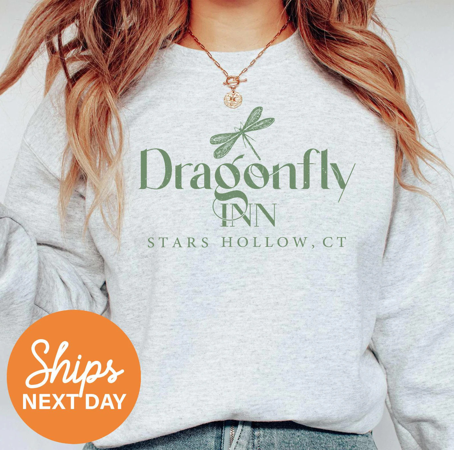 Dragonfly Inn Sweatshirt, Stars Hollow Sweatshirt, Cute Sweatshirts for Women, Gift for Her, Tren... | Etsy (Global)
