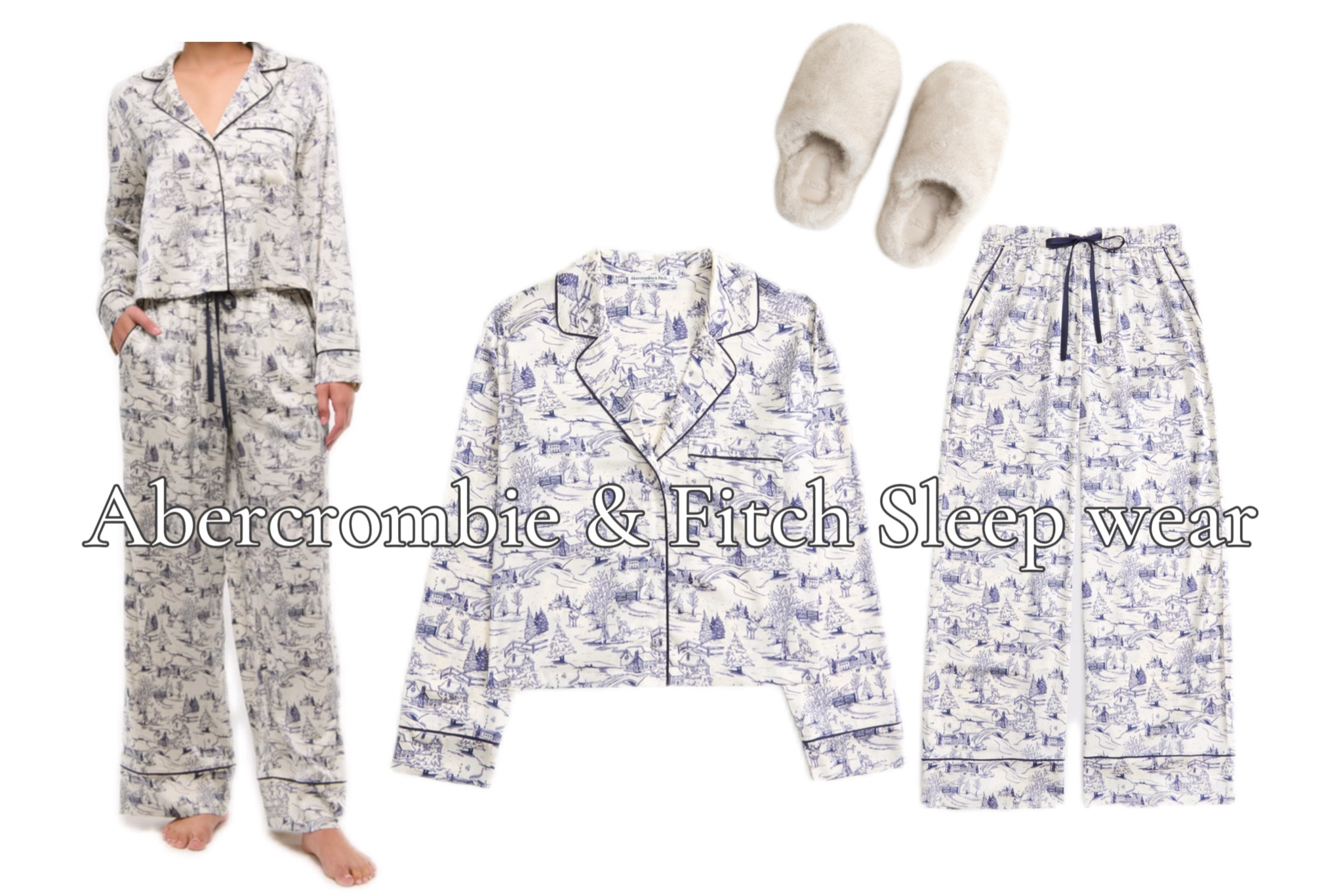 Abercrombie & Fitch, sleepwear and cozy slippers

#LTKGiftGuide #LTKHoliday #LTKSeasonal
