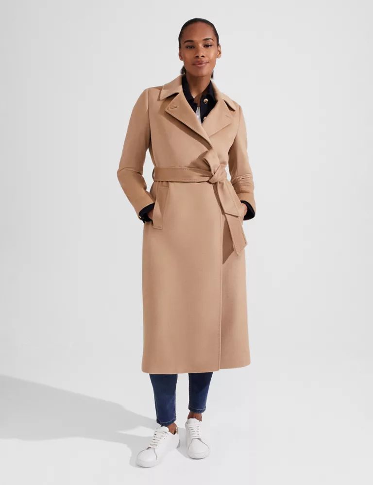 Belted Longline Wrap Coat | Marks & Spencer (UK)