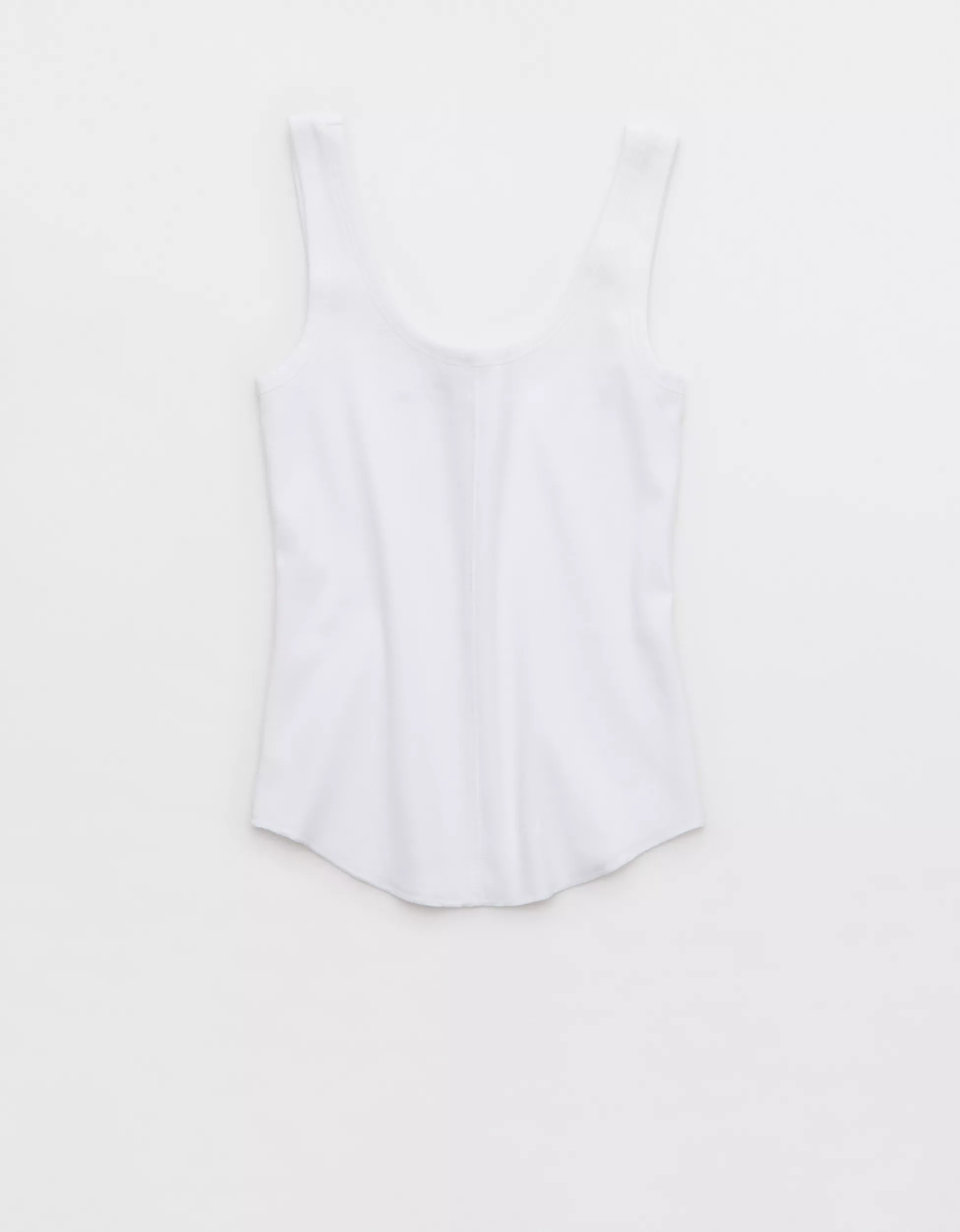 Aerie Ribbed Scoop Neck Tank Top | Aerie