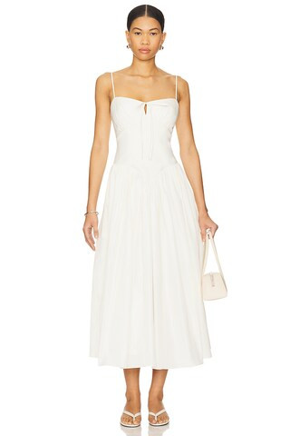 Cinq a Sept Anela Dress in Ivory from Revolve.com | Revolve Clothing (Global)