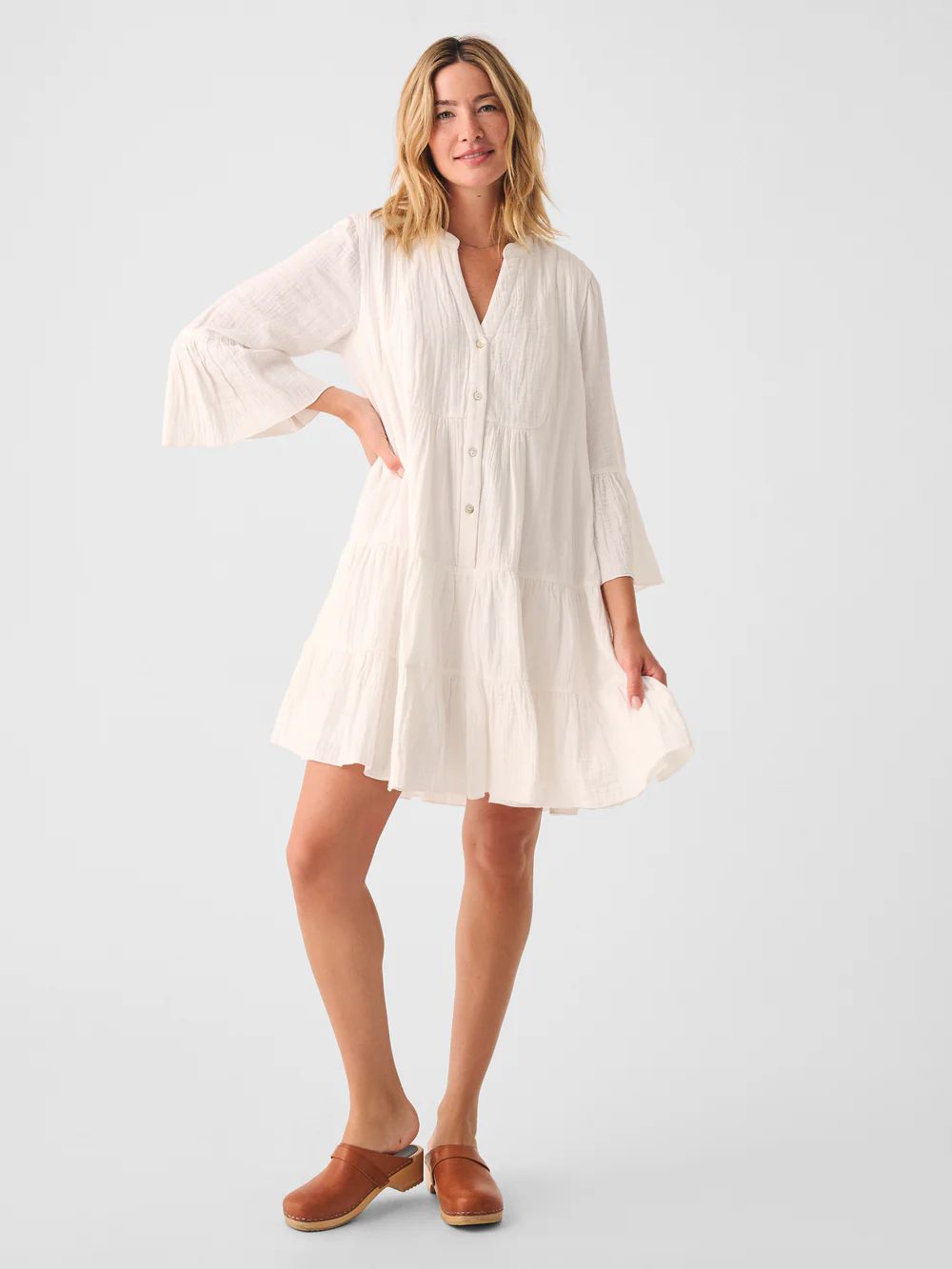 Dream Cotton Gauze Kasey Dress | Faherty