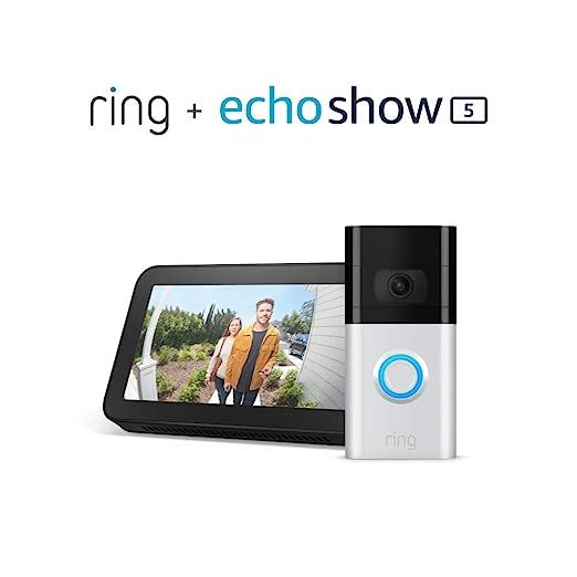 Ring Video Doorbell 3 with Echo Show 5 | Amazon (US)