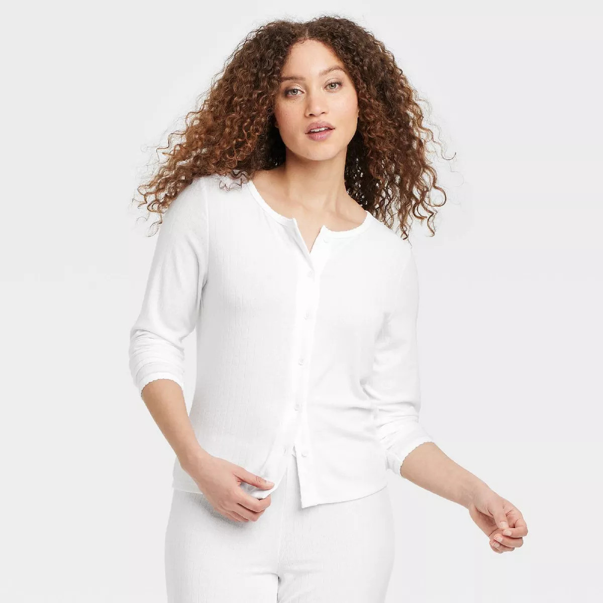 Women's Pointelle Pajama Cardigan - Auden™ | Target