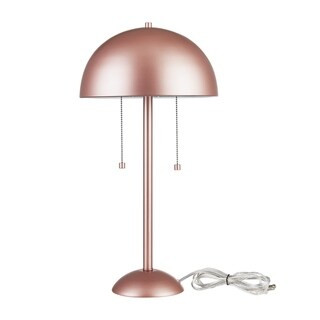 Carson Carrington Hjuksnoret 21-inch 2-light Matte Table Lamp (Pink) | Bed Bath & Beyond