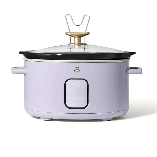 Beautiful 6 Qt Programmable Slow Cooker, Lavender by Drew Barrymore | Walmart (US)