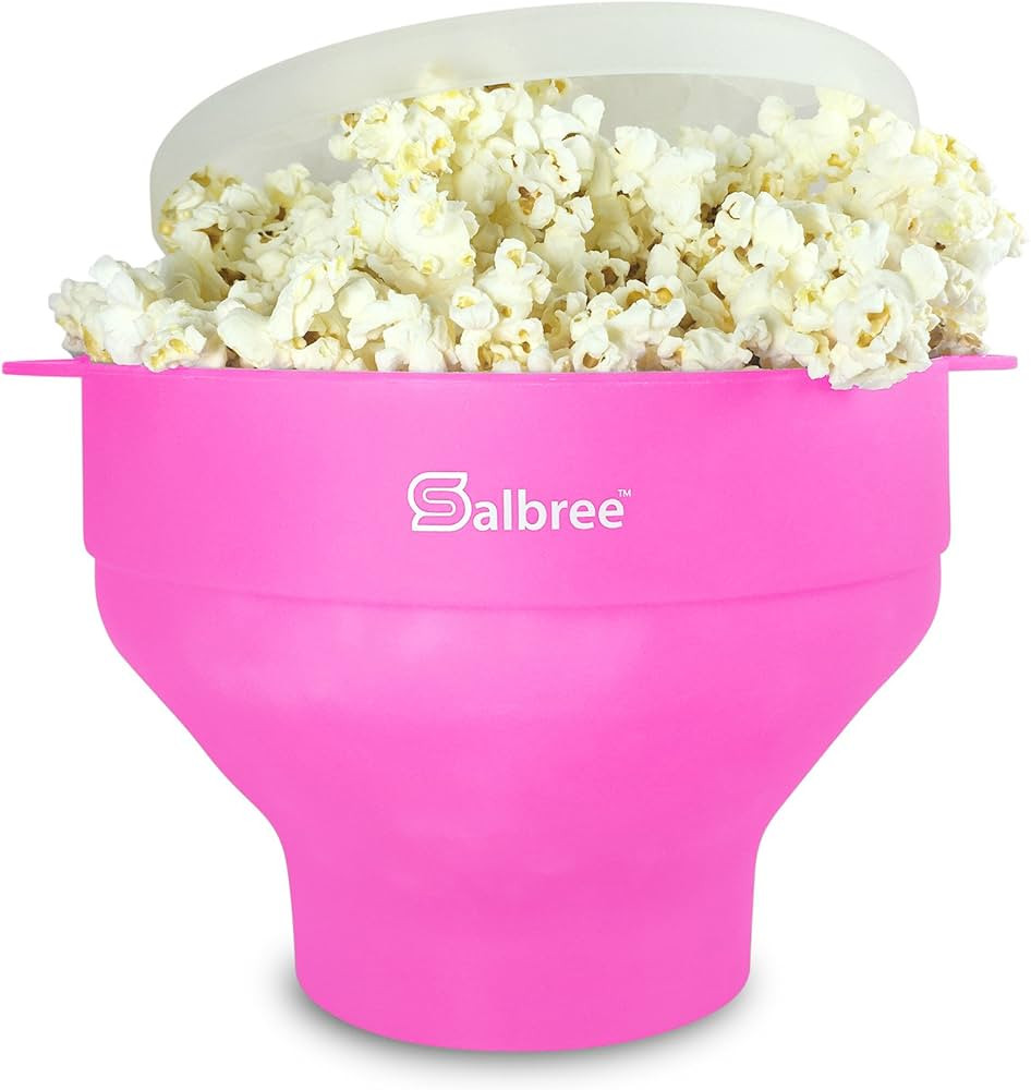 The Original Salbree Microwave Popcorn Popper, Silicone Popcorn Maker, Collapsible Microwavable B... | Amazon (US)