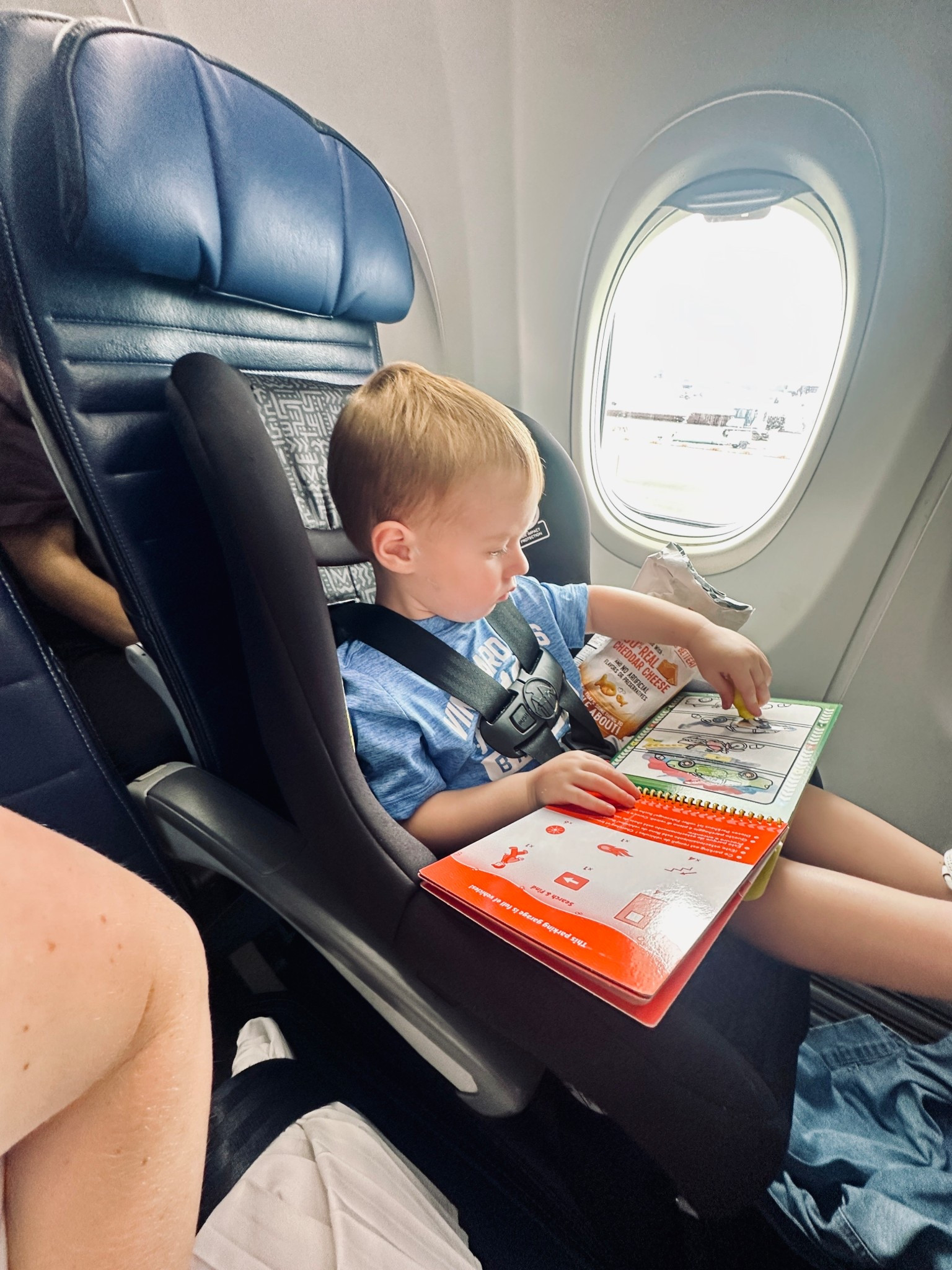 He was locked in with this Melissa & Doug busy book the entire flight to Vegas! Easy to pack, screen-free, and full of activities that keep little hands and minds busy...highly recommend for travel days 🙌

#LTKTravel #LTKKids #LTKFamily