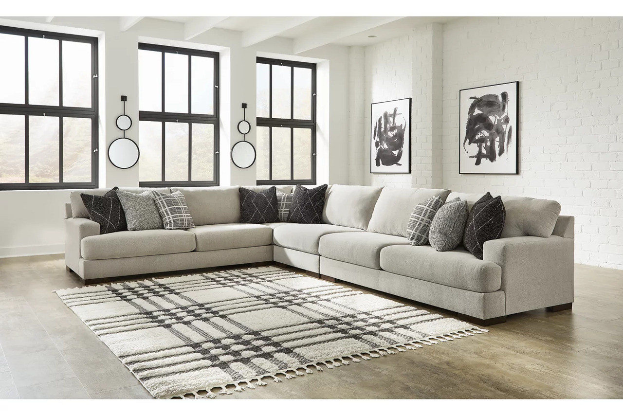 Artsie 4-Piece Sectional In Ash | 1stopbedrooms