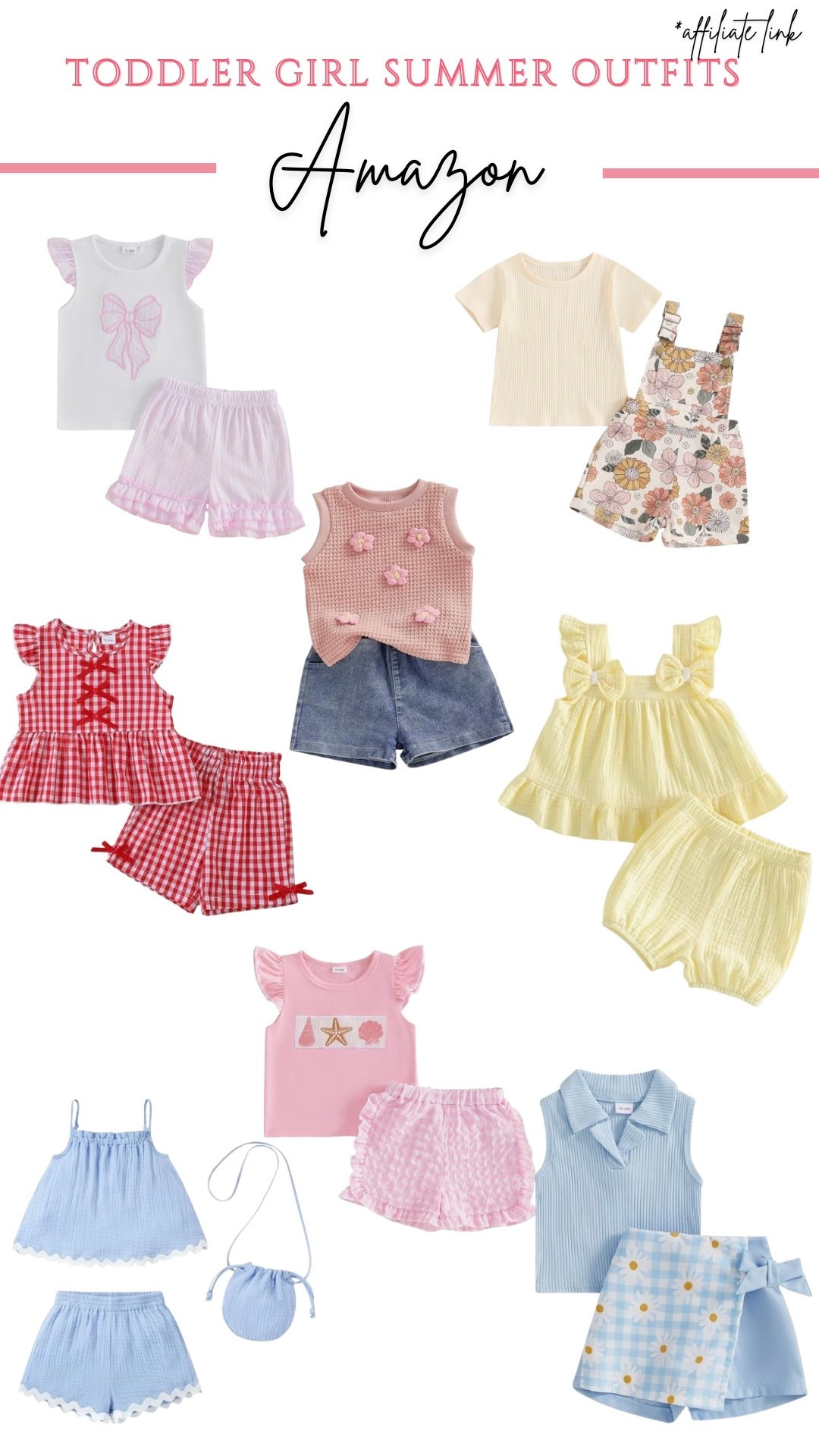 Toddler girl summer outfits from Amazon! 

#LTKKids #LTKBump #LTKBaby