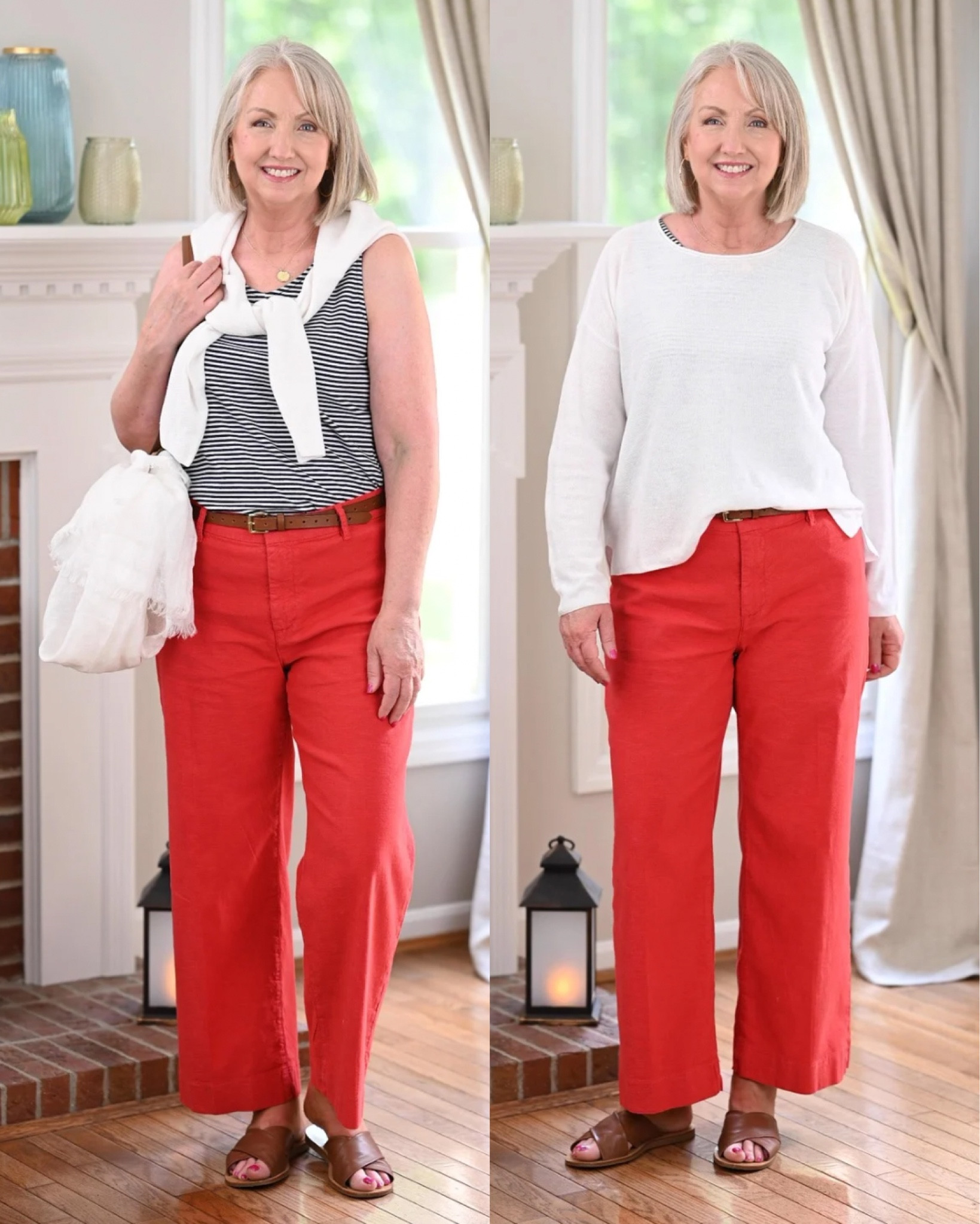 Casual coastal chic style inspiration 🐚✨ 

#LTKMidsize #LTKOver40 #LTKStyleTip