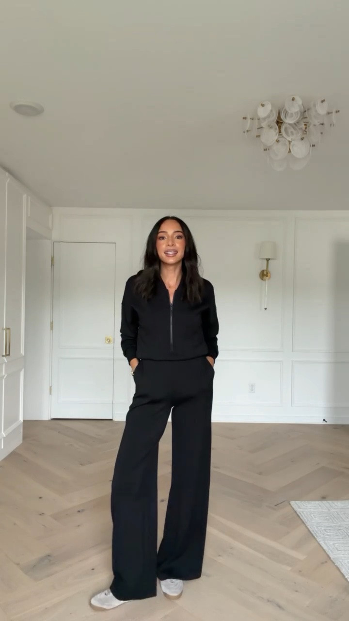 The entire Spanx site is 20% OFF with code LTK20!! This material is my favorite of all time for loungewear, travel and my go-to airport outfit! Wearing size XS long sleeve jumpsuit

#LTKSeasonal #LTKSaleAlert #LTKTravel