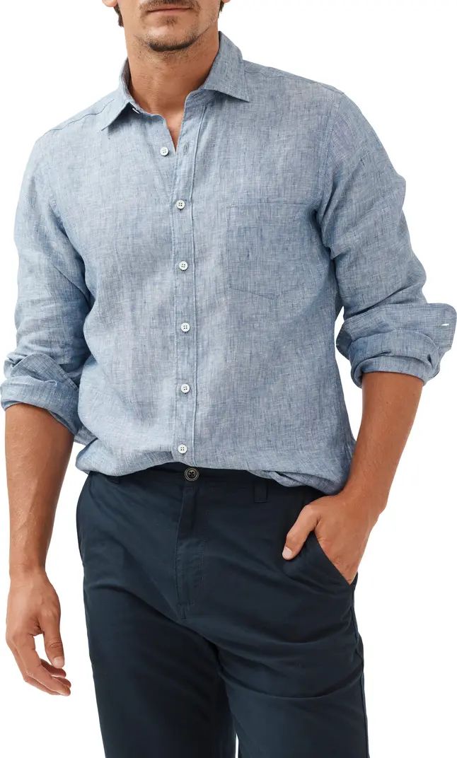 Seaford Linen Button-Up Shirt | Nordstrom