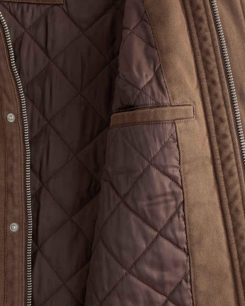 Kanga Zip Workwear Jacket | Abercrombie & Fitch (US)