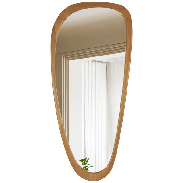 Doruk Irregular Wooden Bathroom/Vanity Mirror | Wayfair North America