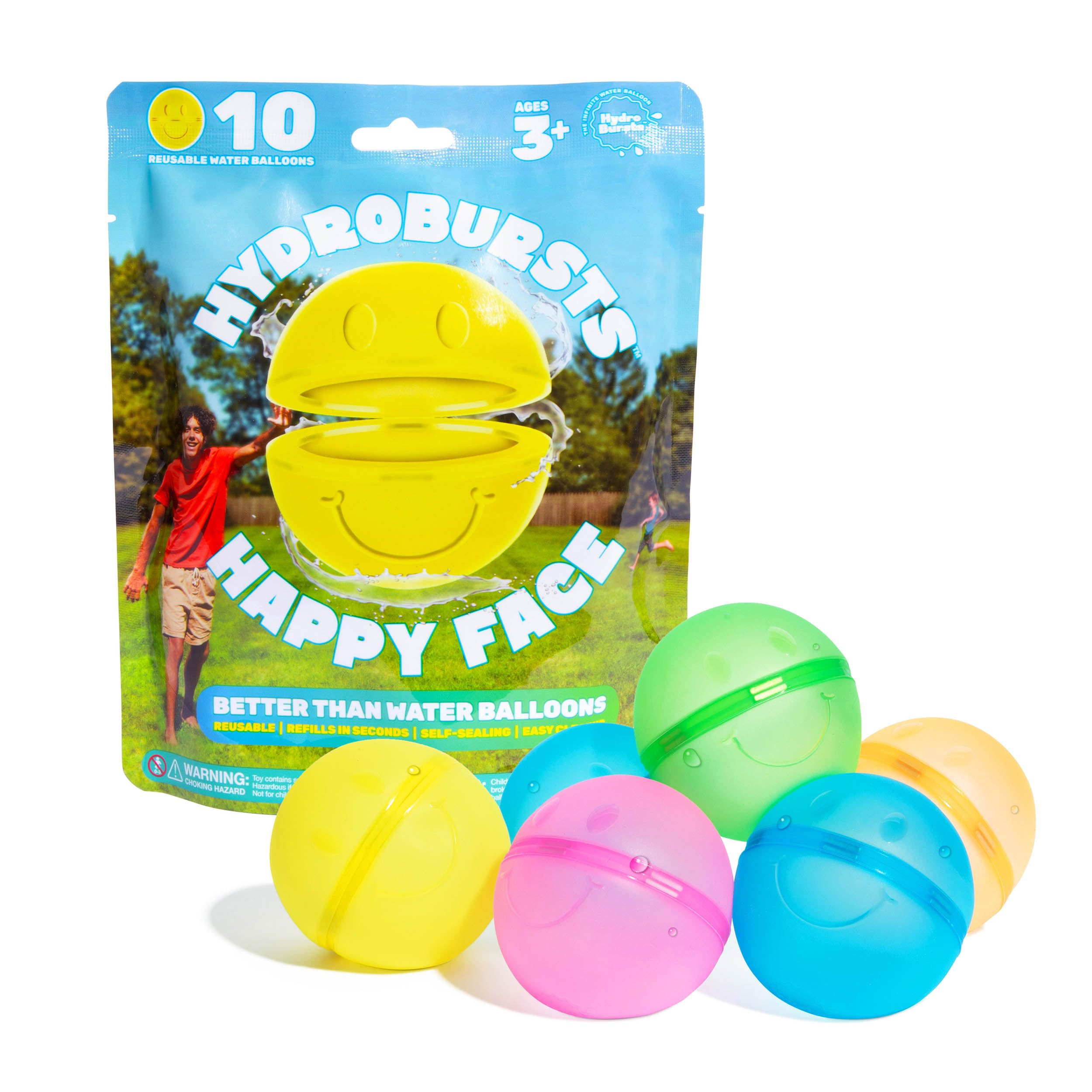 Hydroburst 10-pack Reusable Water Balloons by Relatable, For The Pool, Beach Toys And Outdoor Pla... | Amazon (US)