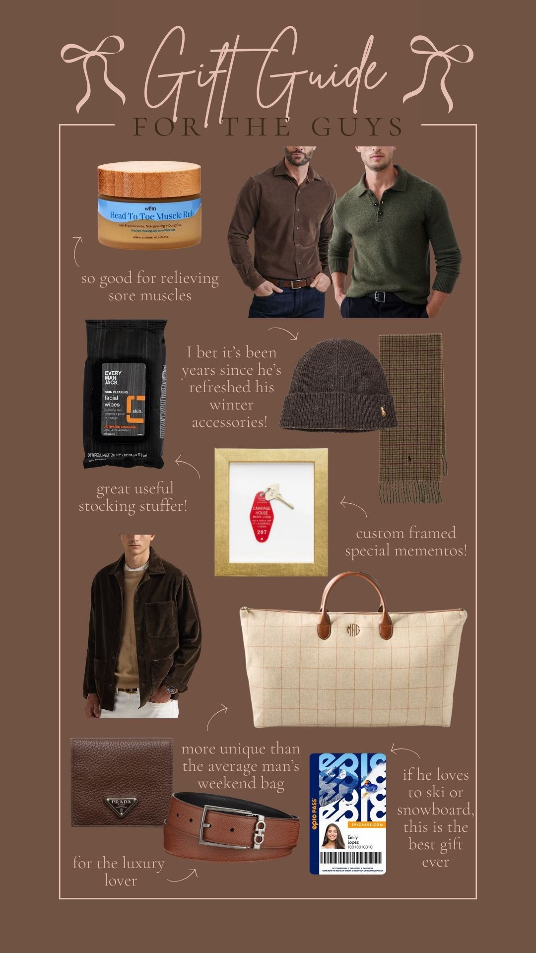 Men’s gift guide 2025!