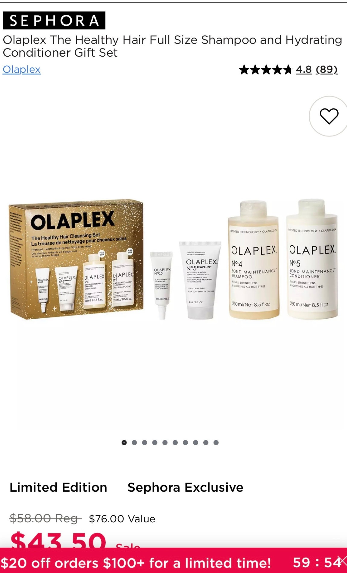 Only OLAPLEX FOR GOOD HAIR EVERY DAY! 

#LTKBeauty #LTKgrwm #LTKdayinmylife