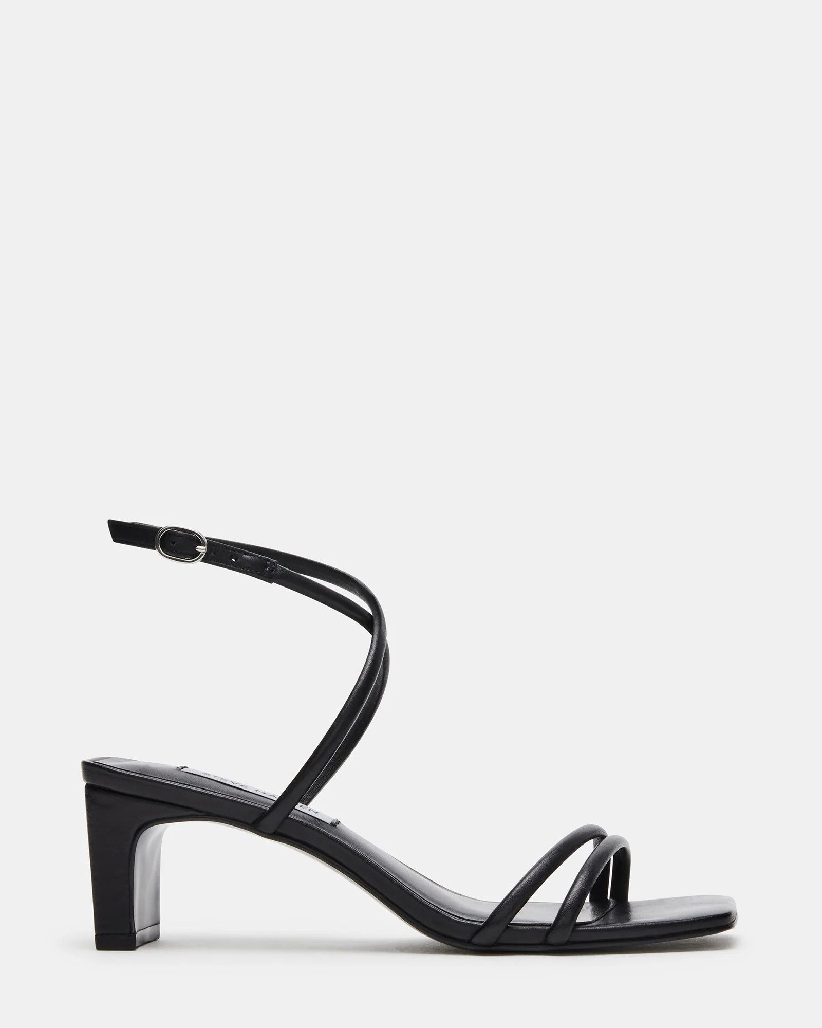 Stefania Black Leather | Steve Madden (US)