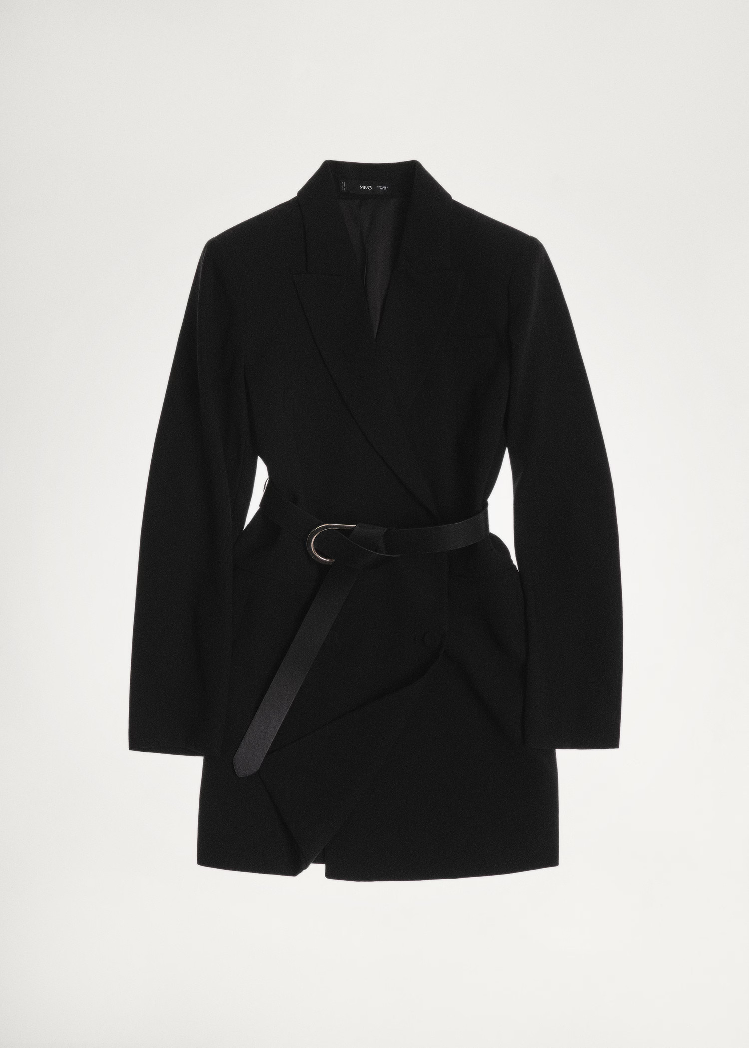Belted blazer dress - Women | MANGO United Kingdom | MANGO (UK)