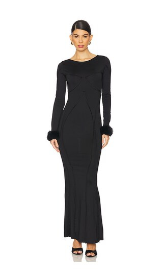 Ciara Maxi Dress in Black | Revolve Clothing (Global)