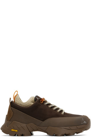 ROA - Brown Neal Sneakers | SSENSE