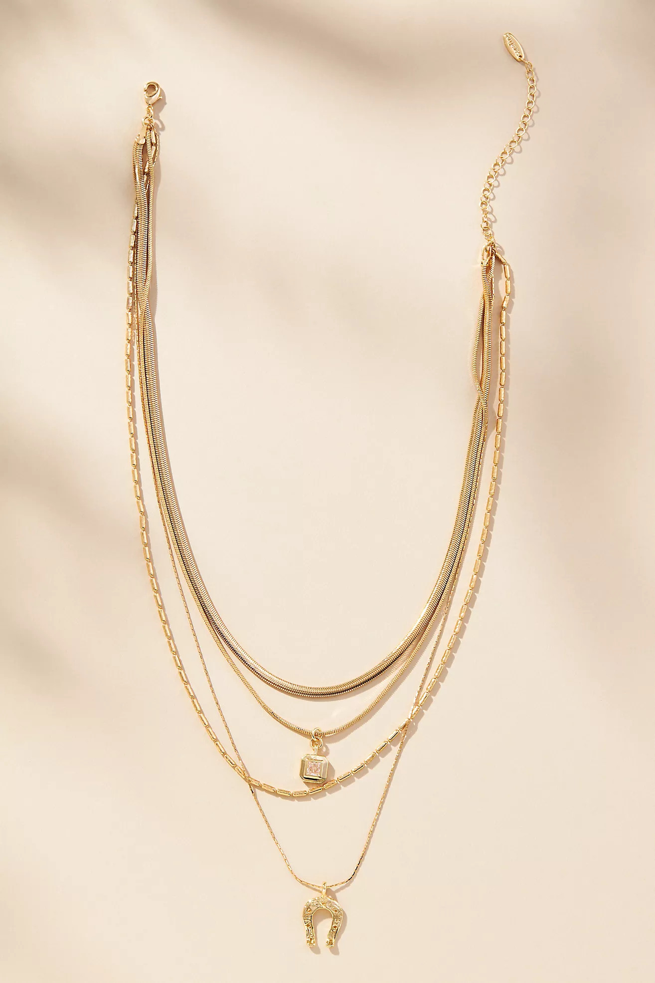 Horseshoe Layered Necklace | Anthropologie (US)