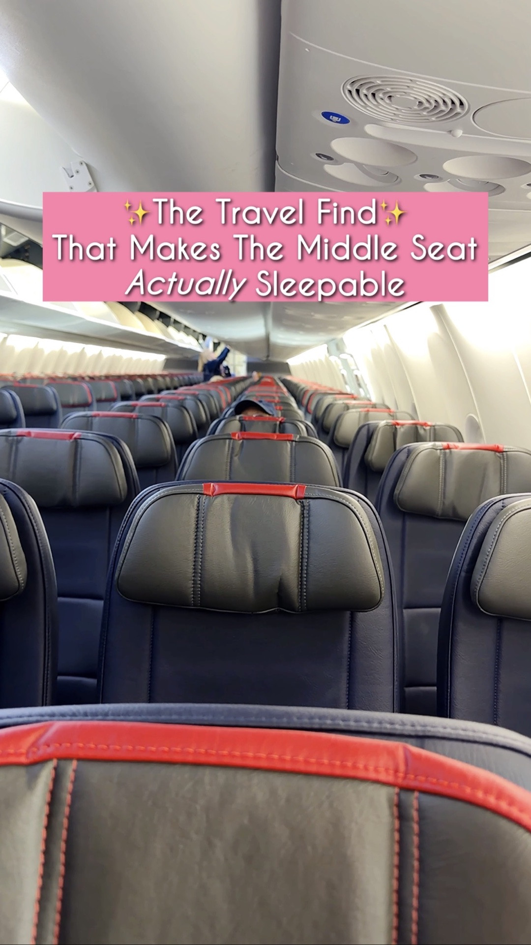 The travel find that makes the middle seat actually sleepable. This hooded travel pillow wraps around your neck, blocks everything out, and gives real head support. If it can fix the middle seat, it can fix any seat.

#travelpillow #travelfinds #middleSeat #travelcomfort #carryonessentials

#LTKTravel #LTKSaleAlert #LTKTravel #LTKOver40