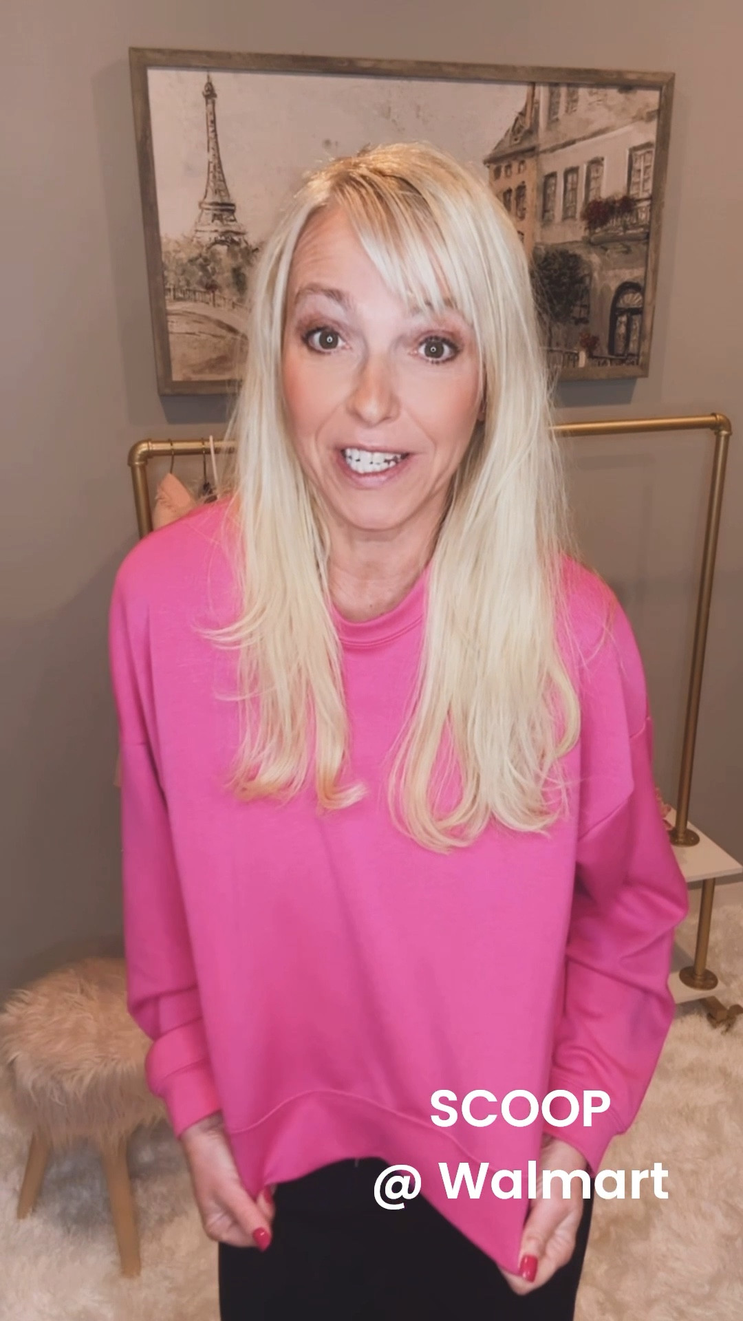 Love this pink. SCOOP line at Walmart is always so good! Winter fashion Athleisure 

#LTKootd #LTKActive #LTKdayinmylife