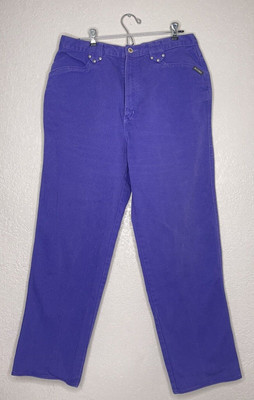 Vintage Rockies High Waisted Purple Waist 32 Inseam 29  | eBay | eBay US