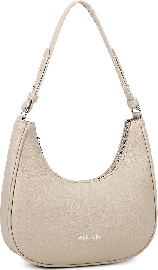 Makukke Shoulder Bag for Women Small Crossbody Bag,Y2K Crescent Bag Leather Vintage Handbag for W... | Amazon (CA)