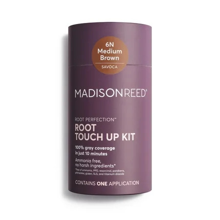 Madison Reed Root Perfection Root Touch-up Kit Savoca (6N) Medium Brown 8-Piece Kit | Walmart (US)
