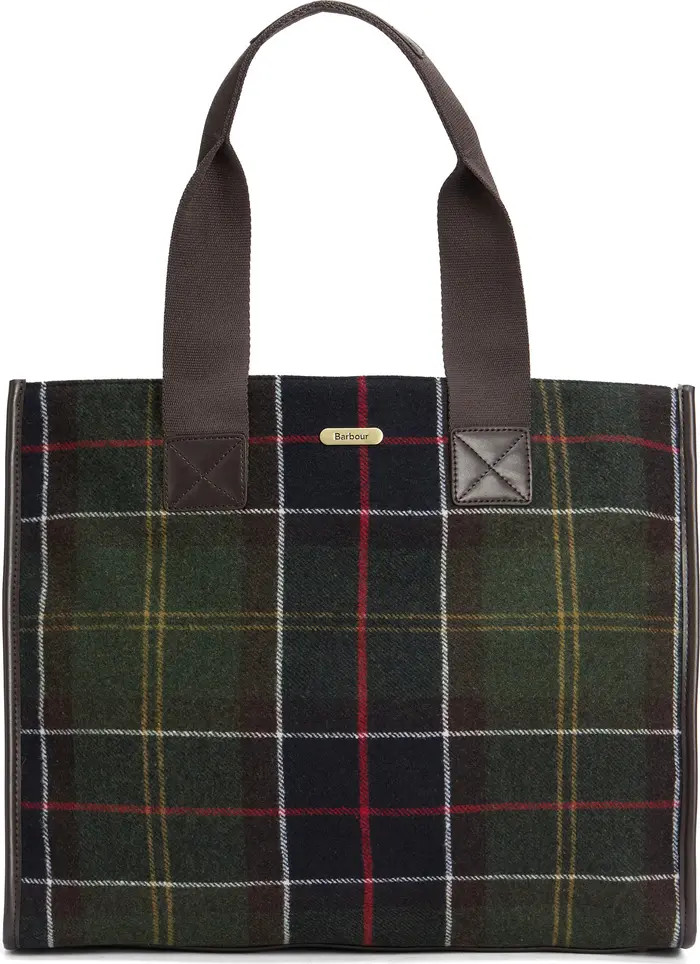 Barbour Turnberry Tartan Plaid Tote | Nordstrom | Nordstrom