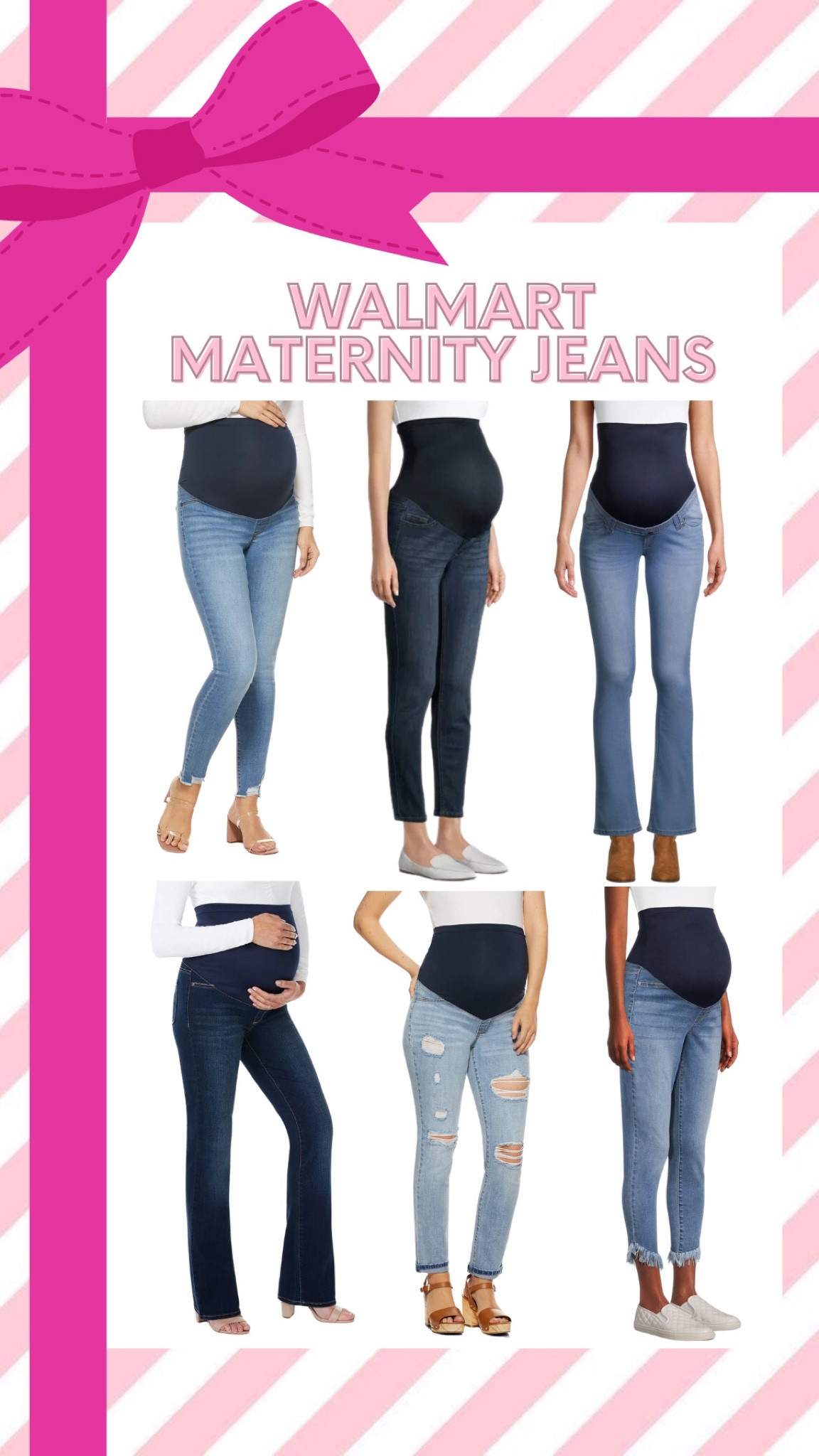 Maternity jeans from Walmart ✨ Walmart jeans, Walmart fashion, Walmart maternity jean, Walmart maternity fashion, bump friendly jeans

#LTKfindsunder100 #LTKbump #LTKfindsunder50
