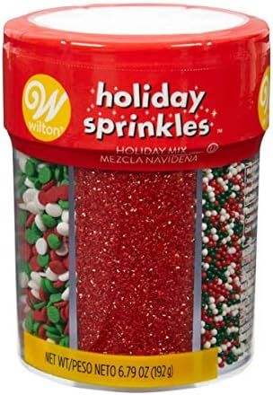 Food Items Sprinkle Mix, Traditional Christmas, 6-Cell | Amazon (US)