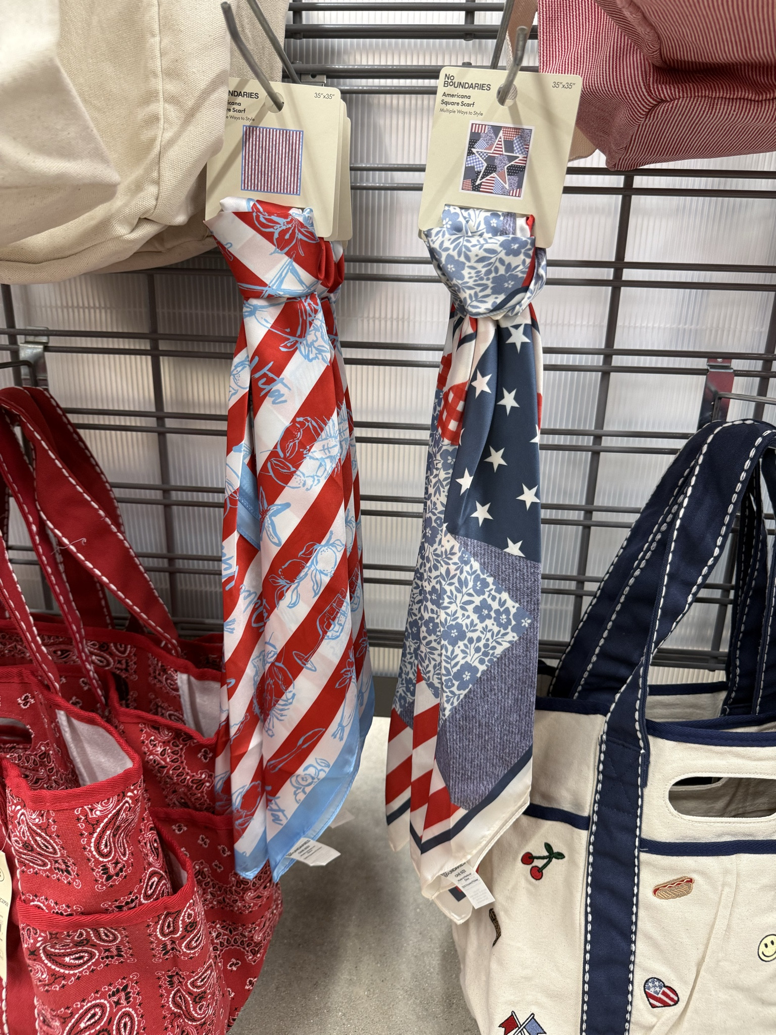 Walmart
New arrivals 
Summer gear 
Purse
Bag
Tote
Hat
Patriotic gear 
Western wear 
Western style 