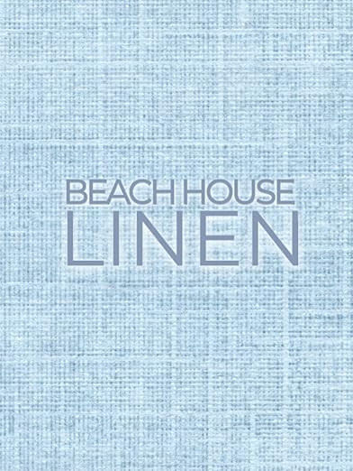 Beach House Linen: Decorative stacking book for Coffee Tables & Bookshelves | Perfect for Coastal... | Amazon (US)