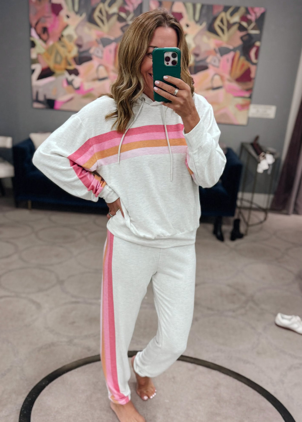 The loungewear set from the NSALE that the girls are sure to be stealing from you! You have been warned! 

 #LTKgrwm #LTKmomlife #LTKSaleAlert